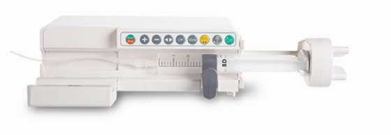CE Icu Medical Syringe Pump أجهزة إنذارات متعددة زر تحكم سهل