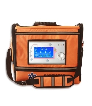 جهاز التنفس الصناعي للنقل في حالات الطوارئ للأطفال ، جهاز التنفس الصناعي الطبي المتنقل AC 100V-240V