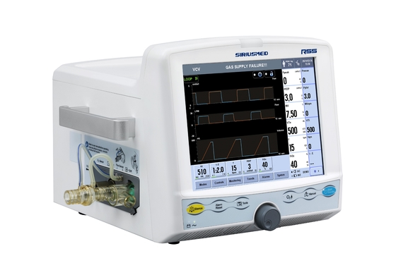 R55 Siriusmed Ventilator ، جهاز التنفس الصناعي Covid الطبي المحمول 20-2500 مل