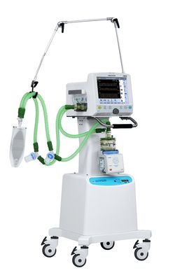 R55 Purple Horn Ventilator ، جهاز التنفس الصناعي Covid الطبي المحمول 20-2500 مل