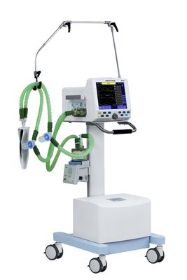 ICU Purple Horn Ventilator VCV PCV أوضاع مع شاشة لمس TFT مقاس 12.1 بوصة