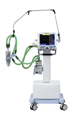ICU Purple Horn Ventilator VCV PCV أوضاع مع شاشة لمس TFT مقاس 12.1 بوصة