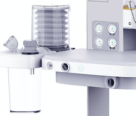 50-1500 مل آلة تخدير ، جهاز التنفس الصناعي للتخدير العام O2 AIR
