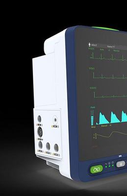 جهاز مراقبة المريض المحمول بشاشة LCD مقاس 12.1 بوصة ، جهاز مراقبة المستشفى ISO13485