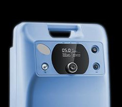 جهاز التنفس الصناعي للعناية المنزلية 5 لتر ، آلة تركيز الأوكسجين 350 واط 96٪