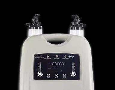 جهاز التنفس الصناعي للعناية المنزلية 5 لتر / 10 لتر ، مكثف الأوكسجين الطبي 53 ديسيبل