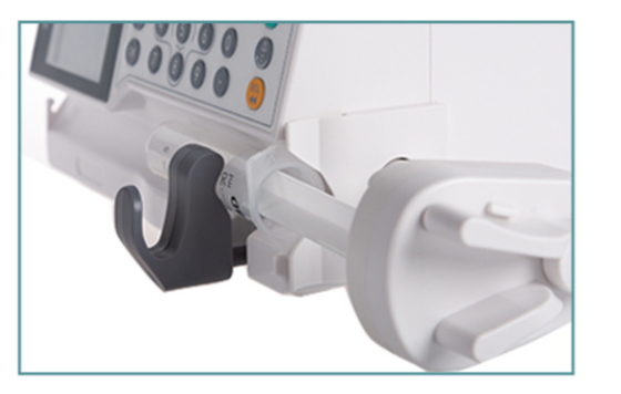 CE ISO 13485 Icu Medical Syringe Pump تصميم مدمج 1.5 كجم